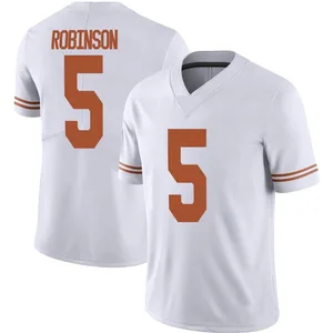 Bijan Robinson Nike Texas Longhorns Youth Limited Alternate Football Jersey - White