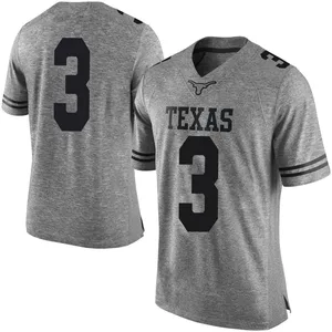 Colosseum Men's Texas Longhorns Quinn Ewers #3 Black Replica Football Jersey