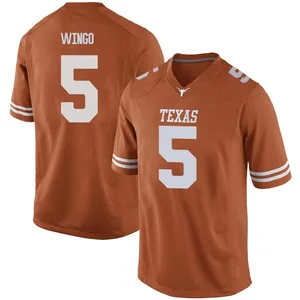 Ryan Wingo Nike Texas Longhorns Men's Replica Mens Football College Jersey - Orange