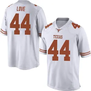 Jelani McDonald Men's Nike White Texas Longhorns Pick-A-Player NIL Replica Football Jersey Size: 3XL